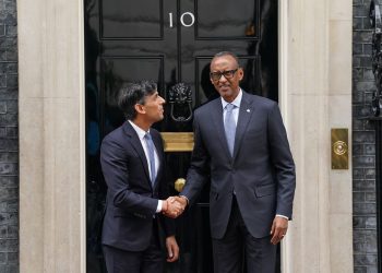 British Prime Minister Sunak pushes ahead with controversial deportation plan (Credits: PA Wire)