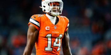 Courtland Sutton Tangled in Broncos' Receiver Dilemma (Credits: Getty Images)