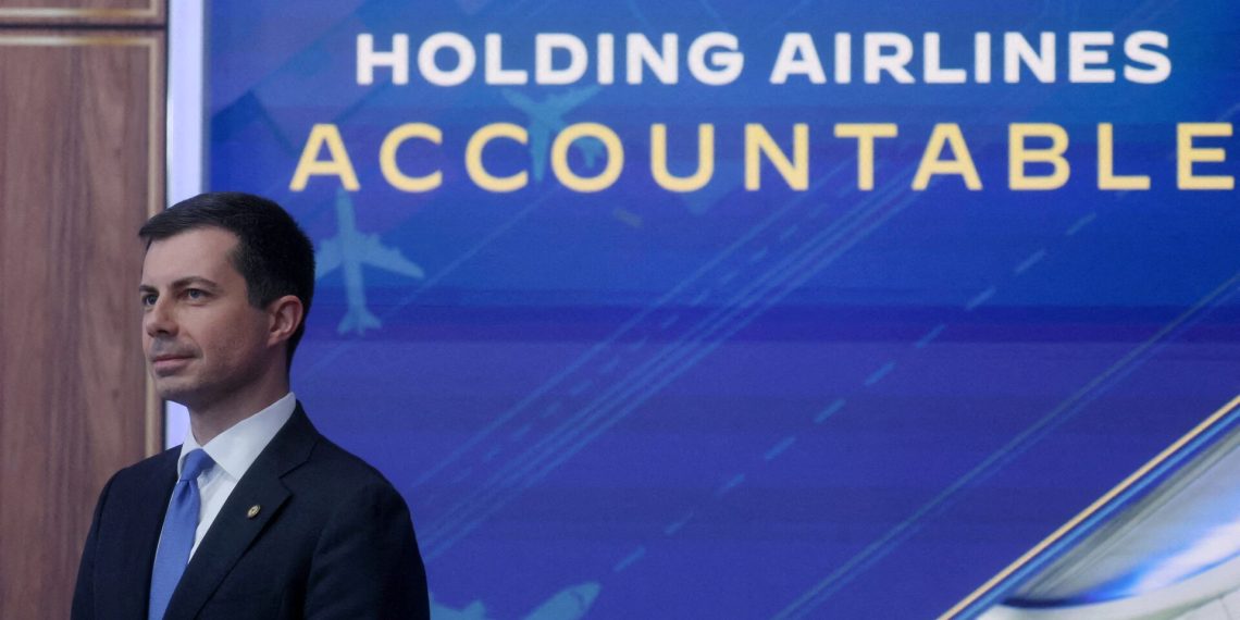 Buttigieg teams up with state attorneys general to bolster airline oversight (Credits: Reuters)