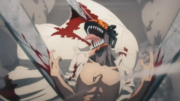 Denji transforming into the Chainsaw Devil in 'Chainsaw Man' (MAPPA)