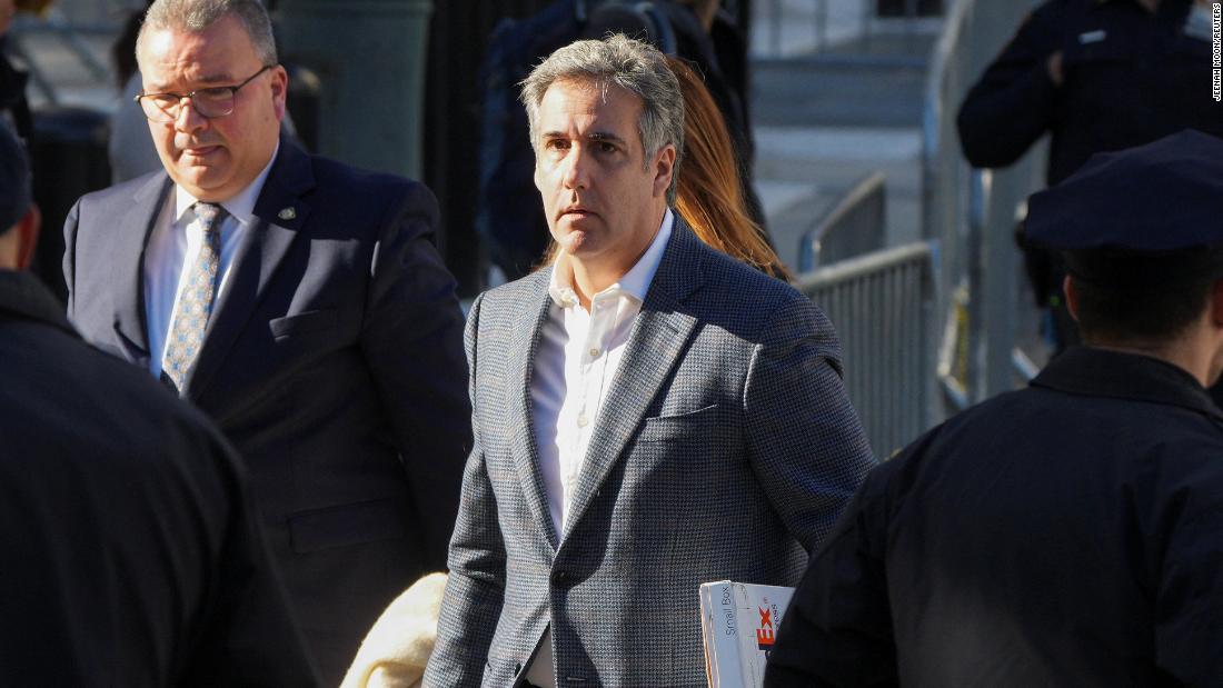 Cohen's tantalizing hints amplify intrigue surrounding Trump's trial (Credits: CNN)
