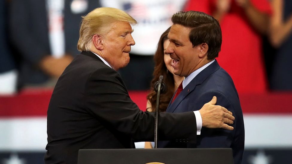 DeSantis and Trump's Miami meeting aims to reconcile past disputes (Credits: Getty Images)