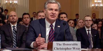 FBI Director Christopher Wray alerts about Chinese cyber threats in U.S. (Credits: CNN)