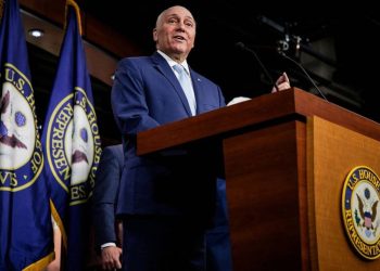 House Majority Leader Scalise signals strong support for Israel (Credits: AFP)