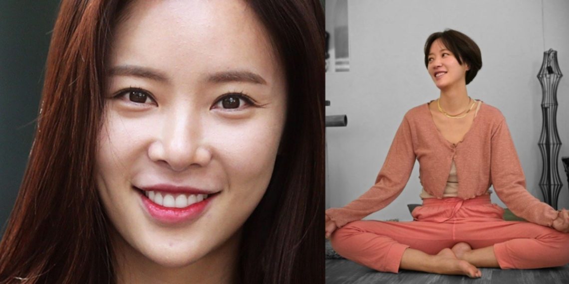 Hwang Jung-Eum shares newfound meditation practice on social media.