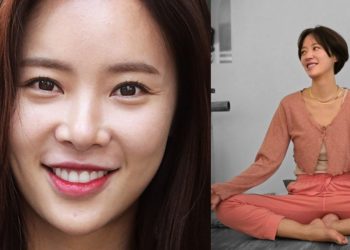 Hwang Jung-Eum shares newfound meditation practice on social media.