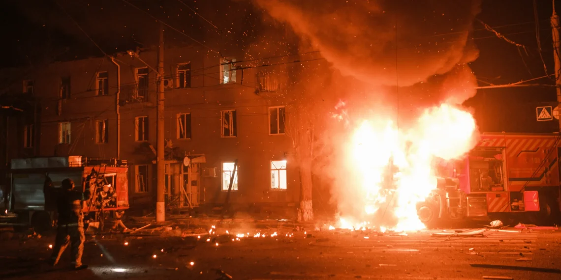 Kharkiv struck by Russian attack (Credits: Fox 59)