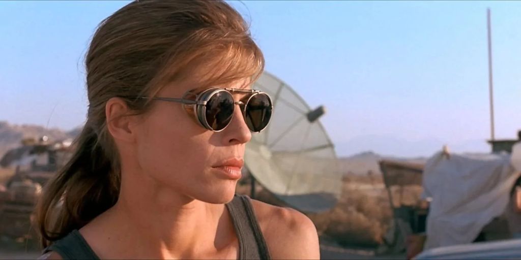 Linda Hamilton in Terminator
