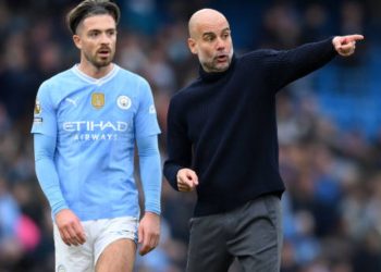 Pep Guardiola, Jack Grealish (Credits: Getty Images)