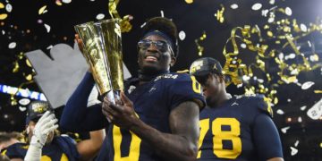 Michigan's Mike Sainristil Surges Ahead In NFL Draft (Credits: Getty Images)