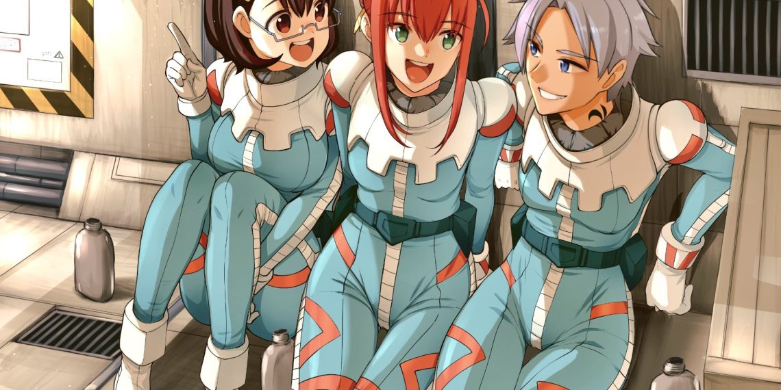 Characters from the series (Credits - Gundam Ace)