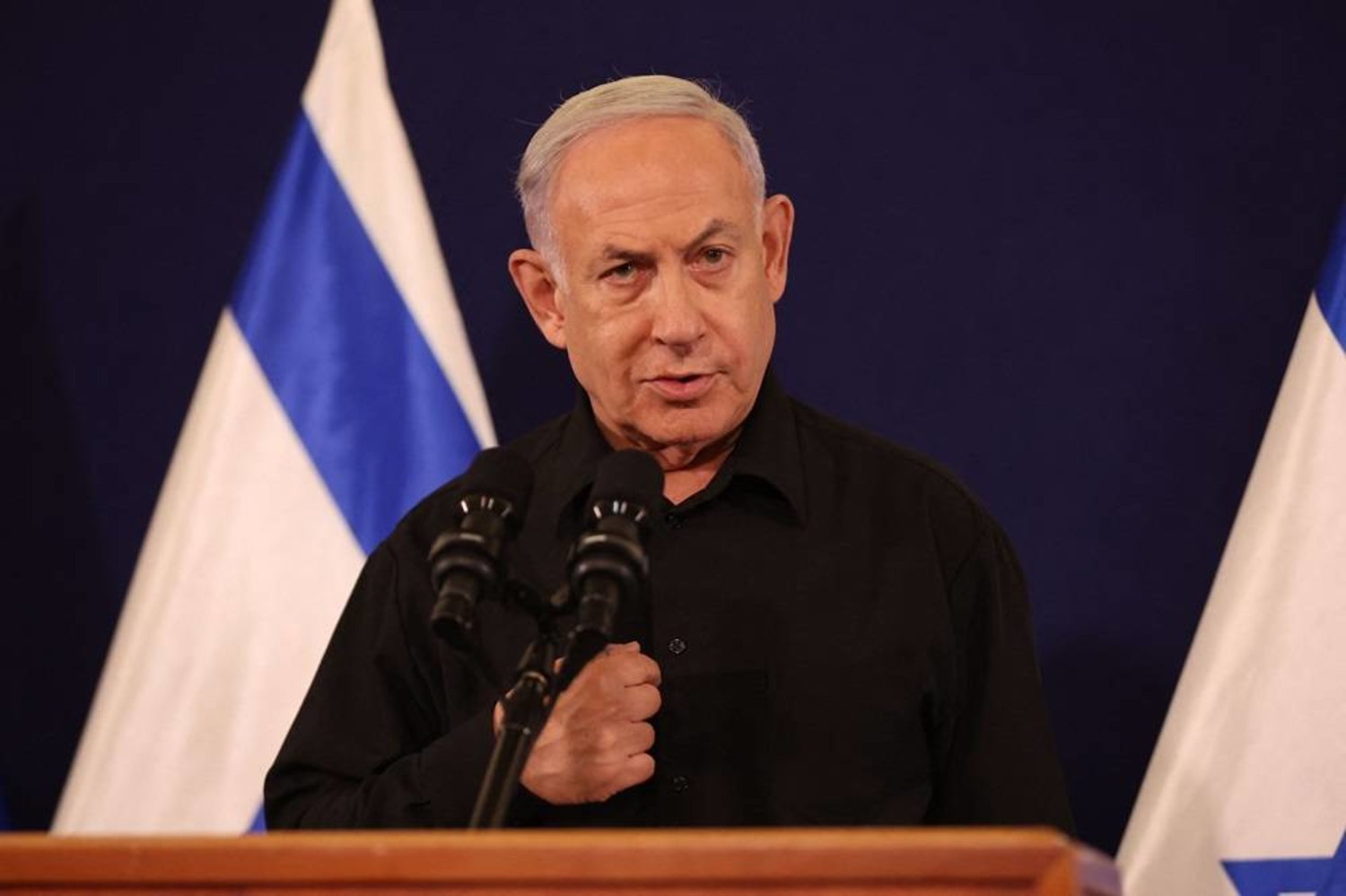 Netanyahu underscores Israel's unwavering stance against any threats (Credits: AFP)