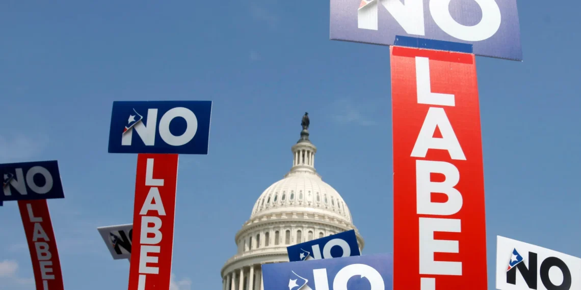 No Labels scraps 2024 third-party bid due to candidate shortage (Credits: AP Photo)