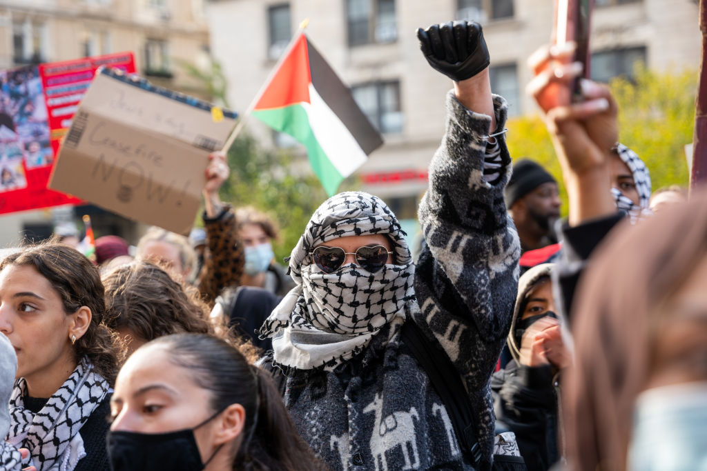 Pro-Palestinian protesters draw inspiration from Columbia's past activism (Credits: UnHerd)