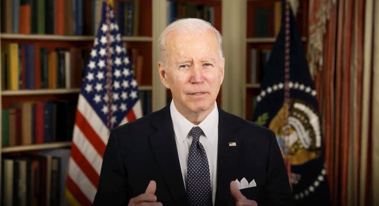 Republicans criticize timing, accusing Biden of undermining Easter traditions (Credits: POTUS)
