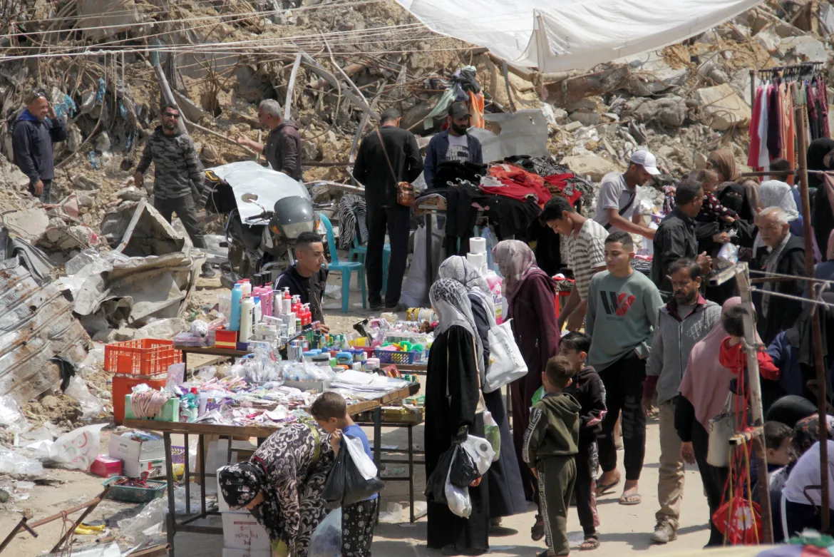 Residents of Rafah reflect on the stark contrast of this Eid (Credits: Al Jazeera)