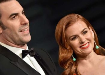 Sacha Baron Cohen and Isla Fisher (Credit: Pinterest)