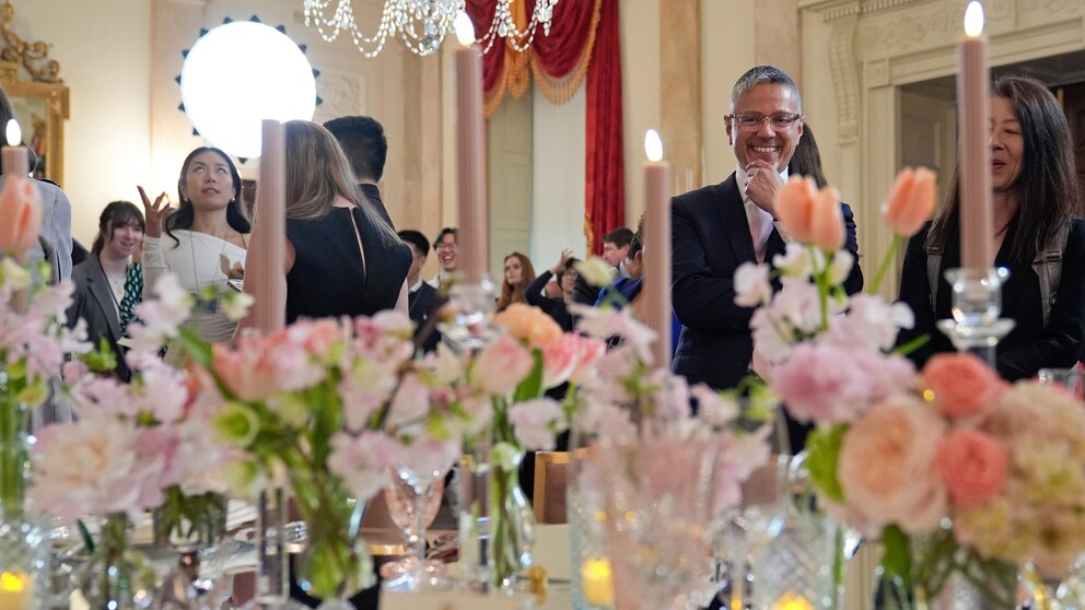 State dinner menu boasts delectable dishes and cultural fusion desserts (Credits: AP Photo)