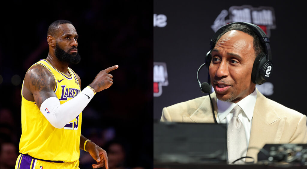 Stephen A. Smith and About LeBron James
