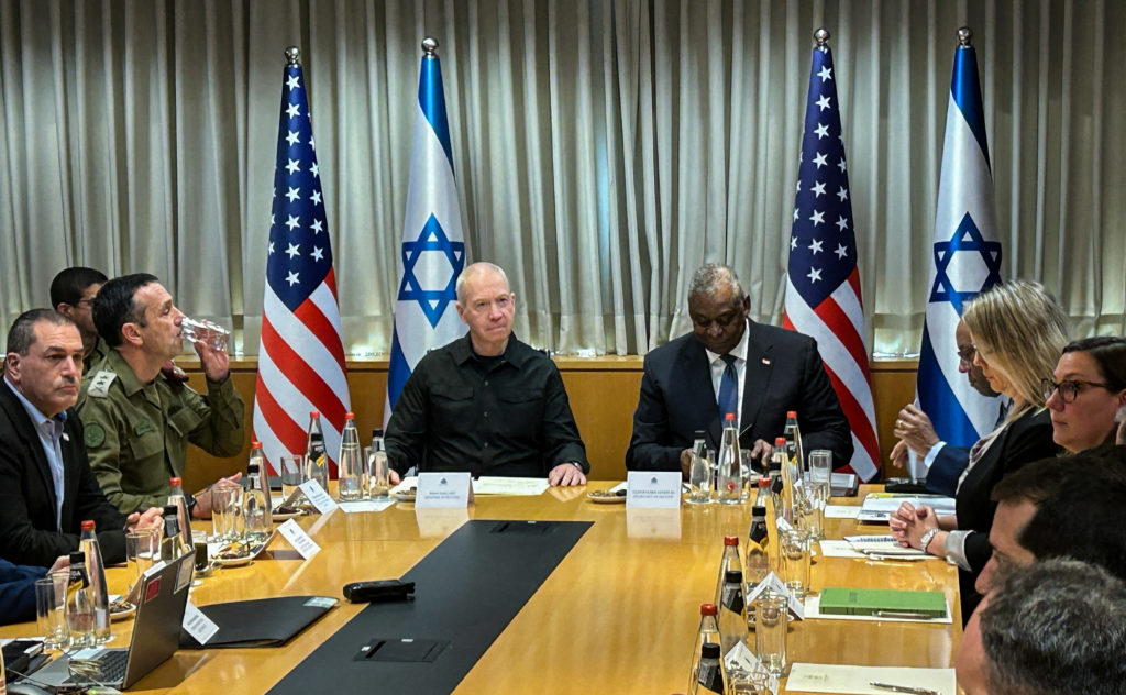 Talks between U.S. and Israeli officials focus on Iran's actions (Credits: Reuters)