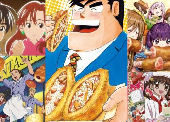 Chuuka Ichiban!, Freshly Baked!! Ja-Pan!, Cooking Papa, Gourmet Girl Graffiti and Yumeiro Patissiere (Credit:  Nippon Animation, Sunrise, Eiken, Shaft and Studio Hibari)