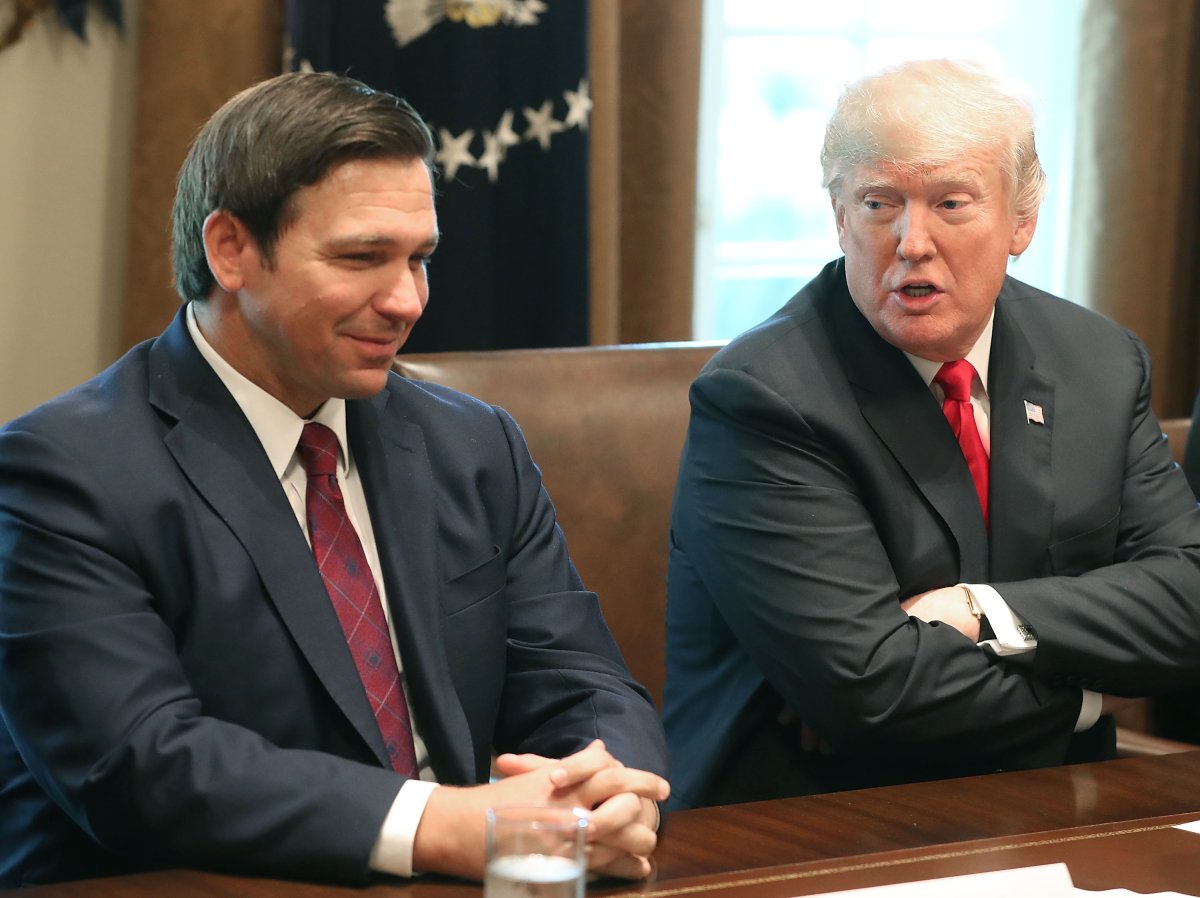 Trump seeks DeSantis's fundraising support for 2024 election campaign (Credits: Newsweek)