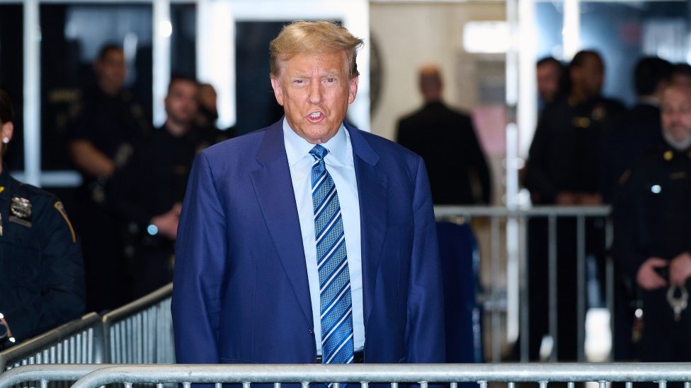 Trump strategically navigates trial, leveraging public appearances (Credits: Getty Images)