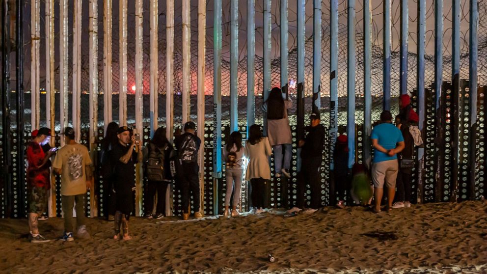 US and Mexico pledge joint action to reduce illegal crossings (Credits: ABC News)