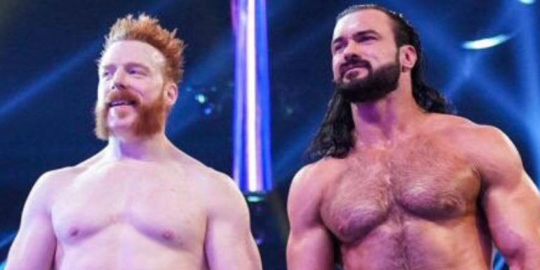 Sheamus vs Drew McIntyre (Credit: ESPN)