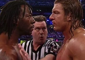 Triple H vs. Booker T