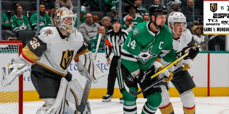Dallas Stars vs Golden Knights (Credit: NHL)