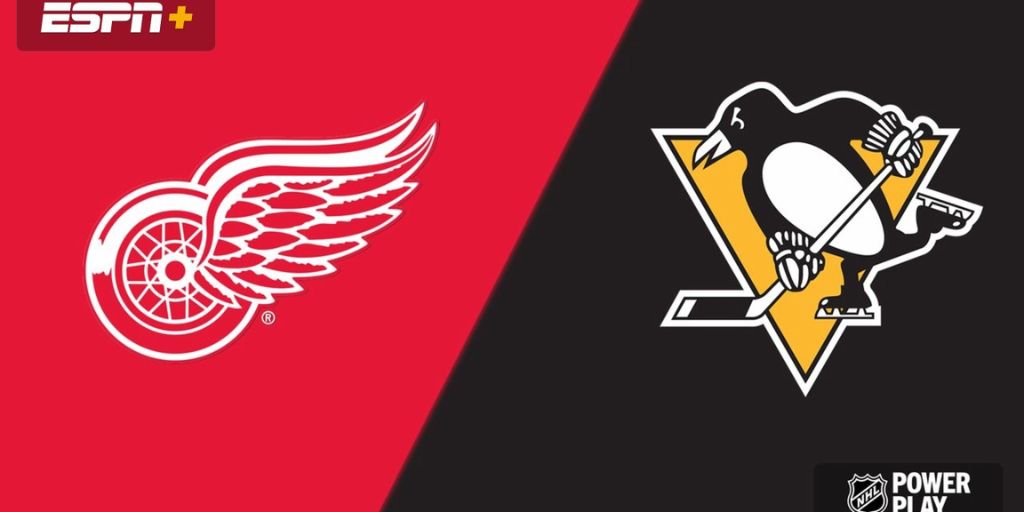 Penguin vs Red Wings (Credit: NHL)
