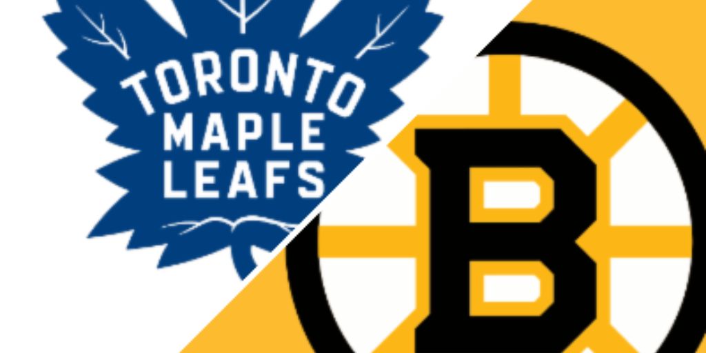 Bruins vs. Maple Leafs (Credit: NHL)