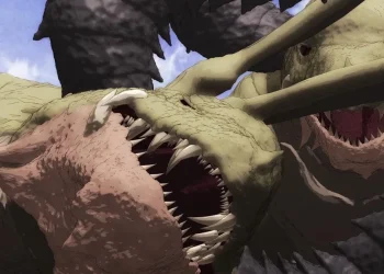 The CGI Dragons from the Anime (credits - Reddit)