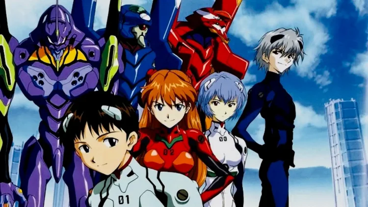 Neon Genesis evangelion (credits - Netflix)