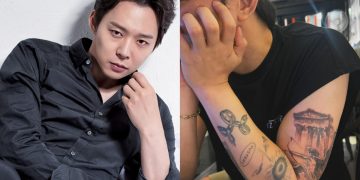 Park Yoochun’s updates on his current status and show off his tattoos.