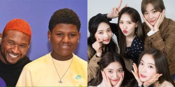 Usher's 15-year-old son, Naviyd, gains social media attention for his admiration of a K-pop girl group.