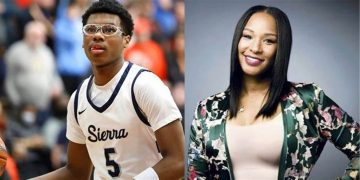 Bryce James and Savannah James at Podcast