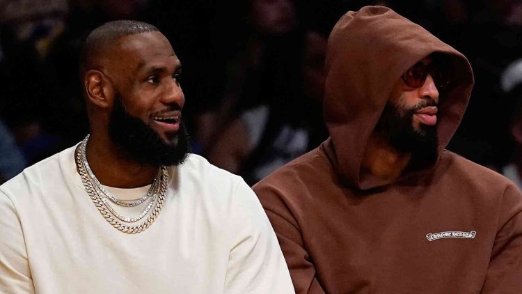 Anthony Davis and LeBron James