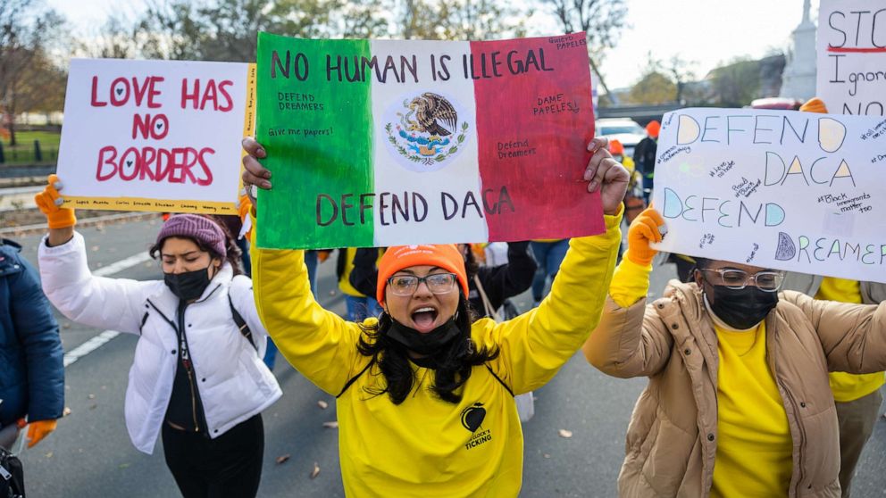 Around 100,000 previously uninsured DACA participants expected to enroll. (Credits: ABC News)