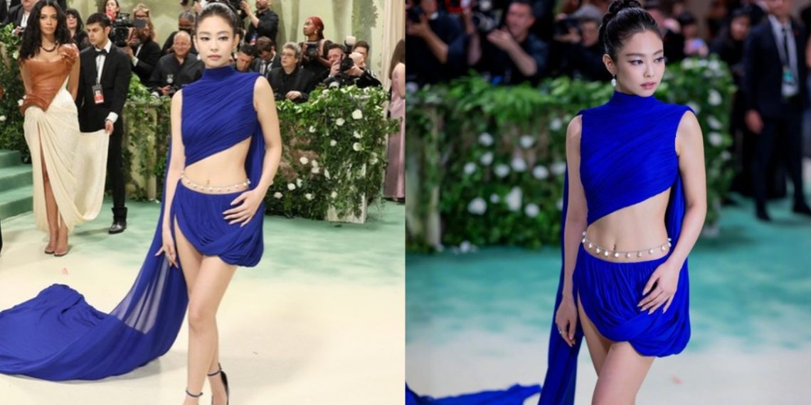 Jennie teases new album during glamorous 2024 Met Gala appearance (Credits: Otakukart)