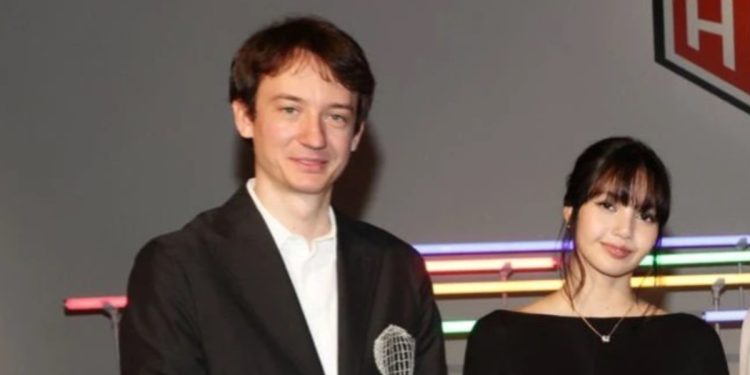 Lisa attends KITH x TAG Heuer event at the F1 Grand Prix 2024 in Miami with Frédéric Arnault.