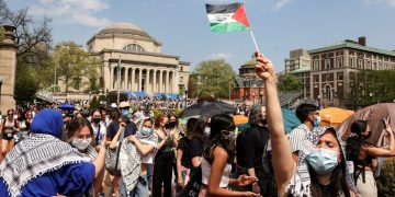 Columbia University cancels graduation ceremony amid ongoing pro-Palestinian protests (Credits: The Times)