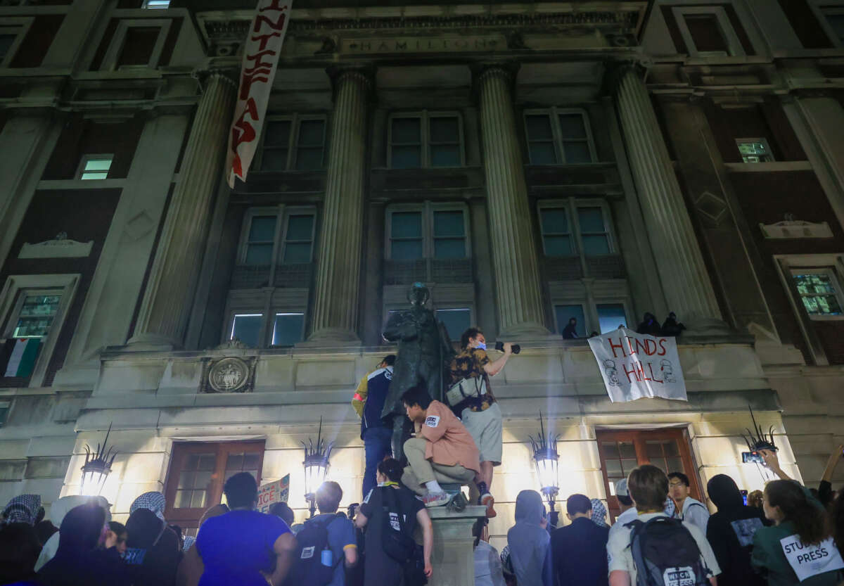 Columbia's cancellation of graduation ceremony intensifies tensions amid protests (Credits: Getty Images)