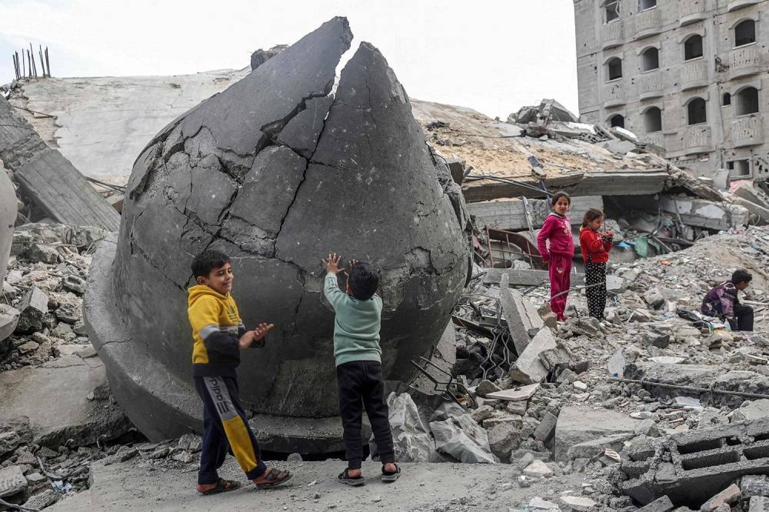 Concerns mount over escalating conflict's toll on Gaza's humanitarian situation (Credits: AFP)