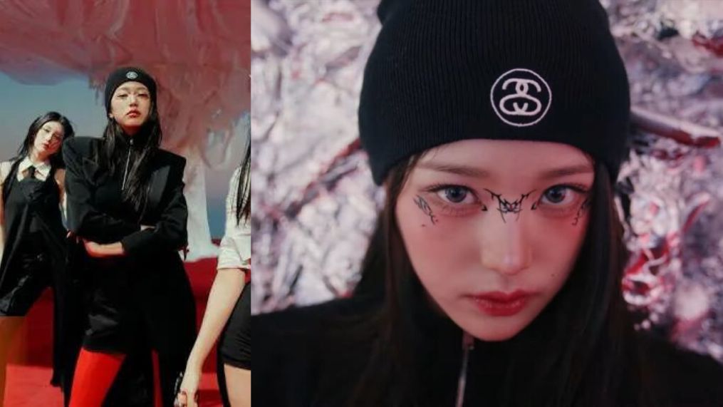 Fans taken aback by Wonyoung's new dark look