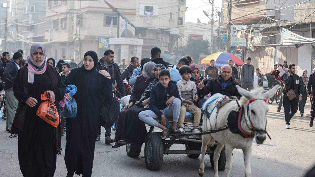 Israel's evacuation order reflects escalating tensions in Gaza conflict (Credits: BBC)