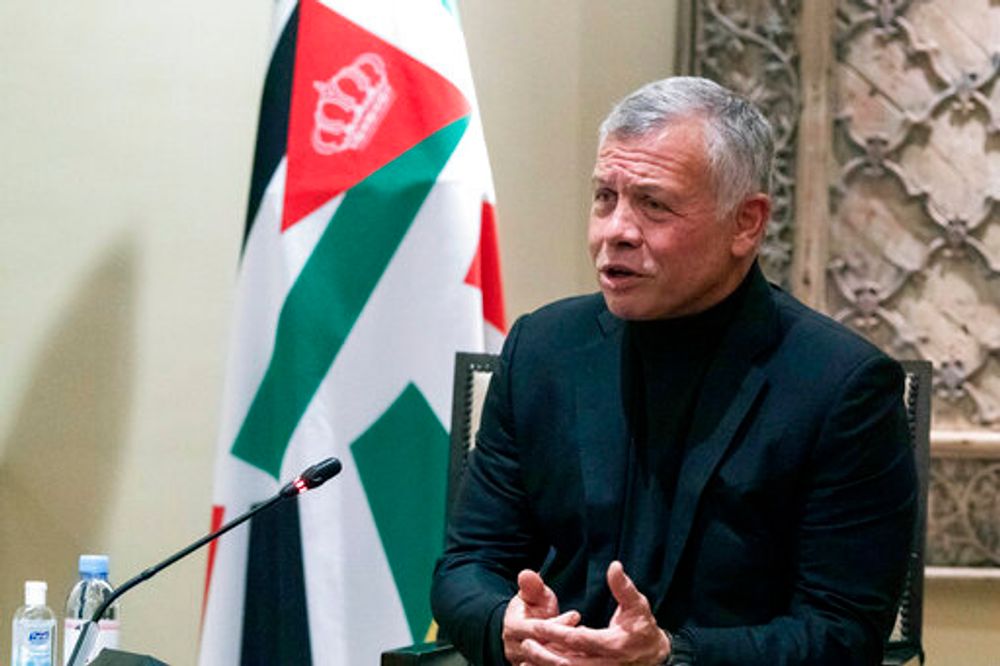 Jordan's King Abdullah underscores urgency for international intervention in Rafah (Credits: AP Photo)