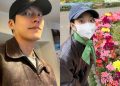 Kim Woo-bin and Shin Min-ah share similar outfits in recent social media posts.