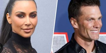 Kim Kardashian and Tom Brady (Credit: YouTube)
